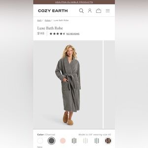 Cozy Earth Luxe Bath Robe